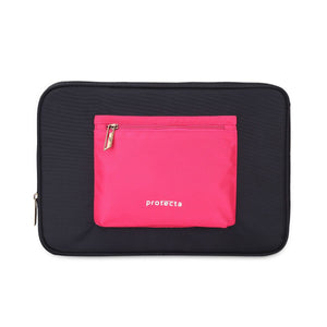 Black-Pink | Protecta Grit MacBook Sleeve-Main