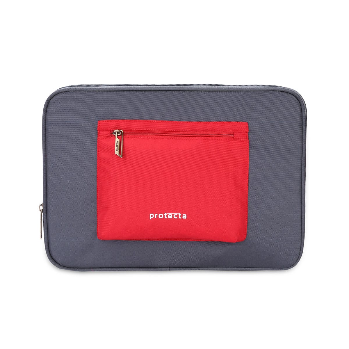 Grey-Red | Protecta Grit MacBook Sleeve-Main