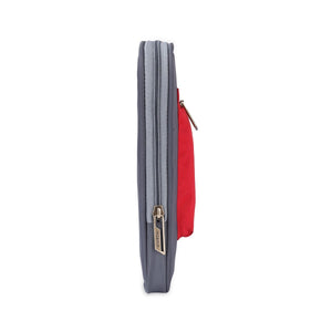 Grey-Red | Protecta Grit MacBook Sleeve-2