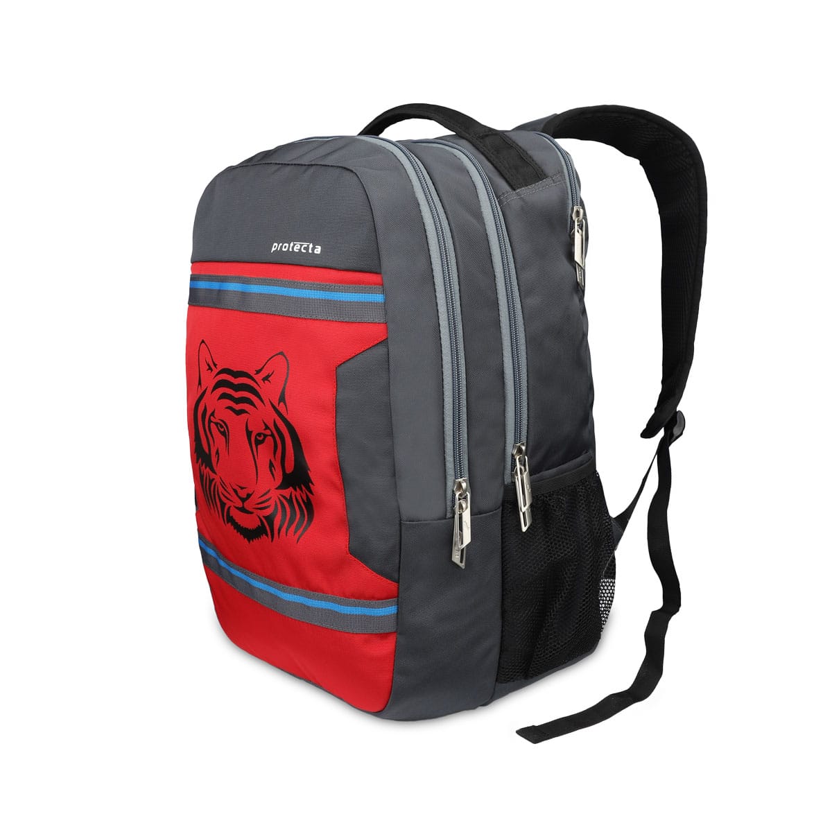 Grey-Red | Protecta Harmony Laptop Backpack-1