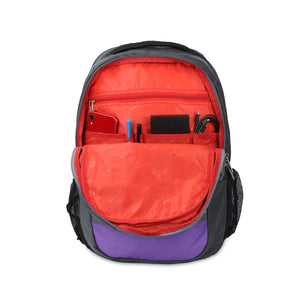 Grey-Violet | Protecta Harmony Laptop Backpack-4