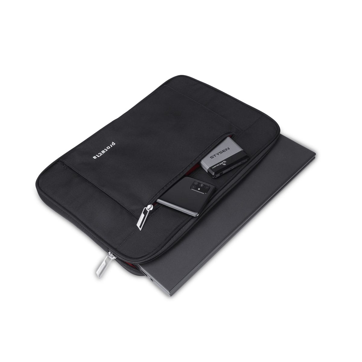 Black, Headquarter Laptop Sleeve-5