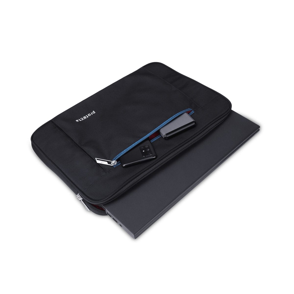 Black-Blue, Headquarter Laptop Sleeve-5