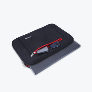 Black-Red, Headquarter Laptop Sleeve-5