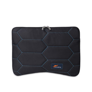 Black-Blue, Honeycomb Laptop Sleeve-Main