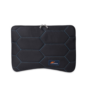 Black-Blue, Honeycomb Laptop Sleeve-Main