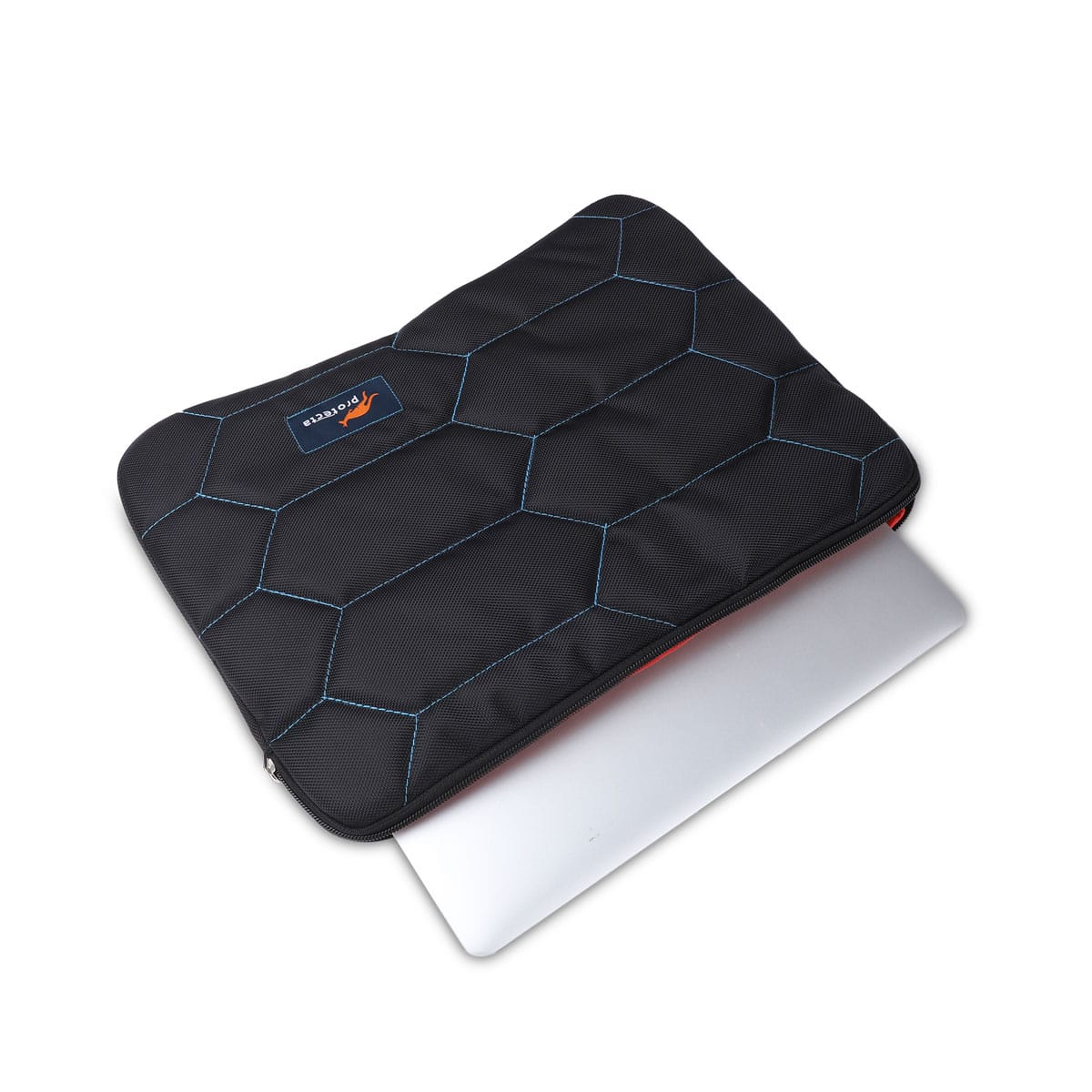 Black-Blue | Honeycomb MacBook Sleeve-4