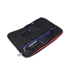 Black-Blue, Honeycomb Laptop Sleeve-5