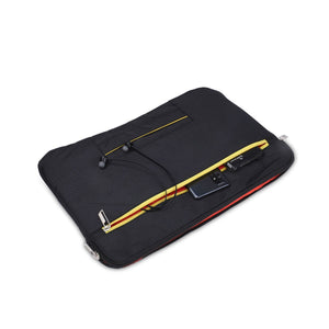 Black-Yellow, Honeycomb Laptop Sleeve-5