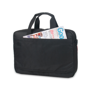 Black, Protecta Maestro Office Shoulder Laptop Bag-5