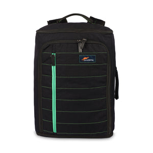 Black-Green | Protecta Memento Convertible Laptop Backpack-Main