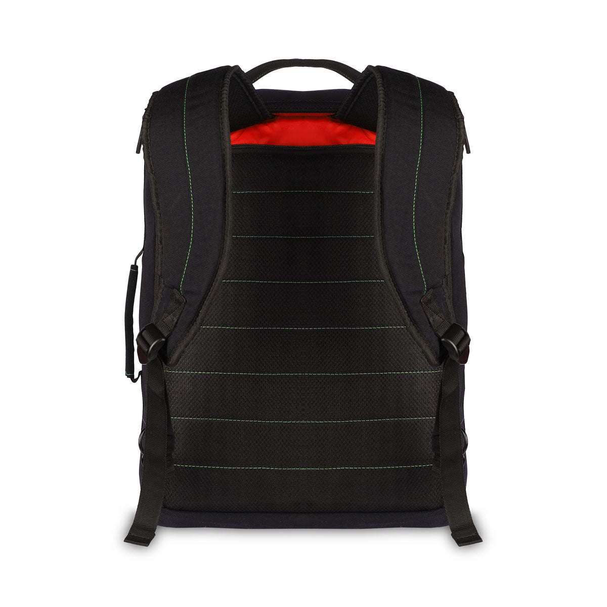 Black-Green | Protecta Memento Convertible Laptop Backpack-3