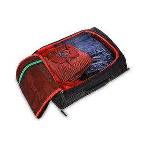 Black-Green | Protecta Memento Convertible Laptop Backpack-5