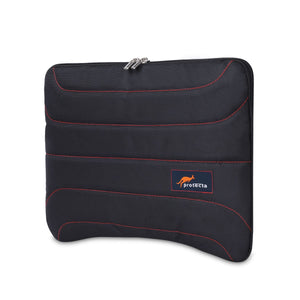 Black-Red, Memento Laptop Sleeve-1