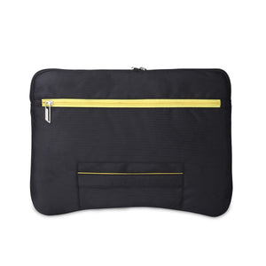 Black-Yellow, Memento Laptop Sleeve-3