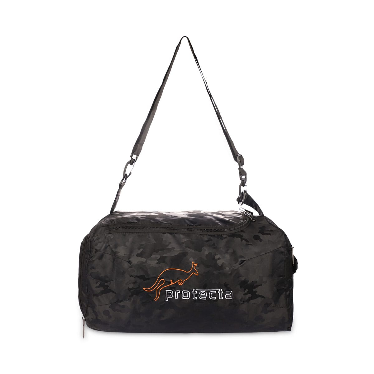 Black | Protecta Modern Camo Gym Bag-Main