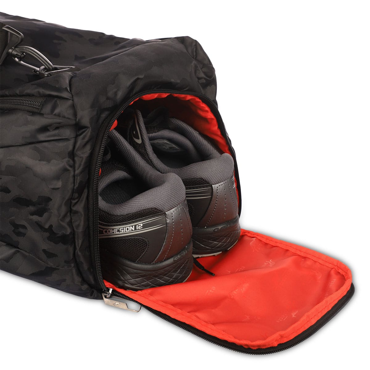 Black | Protecta Modern Camo Gym Bag-3