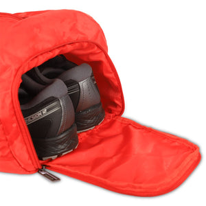 Red | Protecta Modern Camo Gym Bag-3