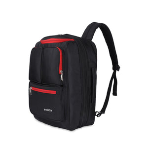 Black-Red | Protecta Organised Chaos XL Travel Convertible Laptop Backapck-1