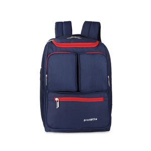 Navy-Red | Protecta Organised Chaos XL Travel Convertible Laptop Backapck-Main