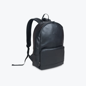 Black | Protecta Vogue Vegan Leather Laptop Backpack-1