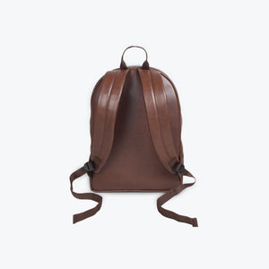 Brown | Protecta Vogue Vegan Leather Laptop Backpack-3