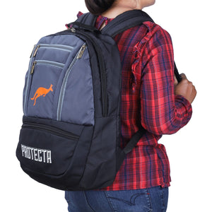 Black-Grey | Protecta Paragon Laptop Backpack-6