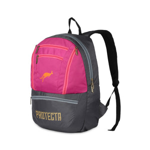 Grey-Pink | Protecta Paragon Laptop Backpack-1