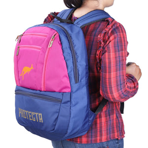 Navy-Pink | Protecta Paragon Laptop Backpack-6