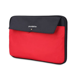 Black-Red | Protecta Perfect Timing MacBook Sleeve-1