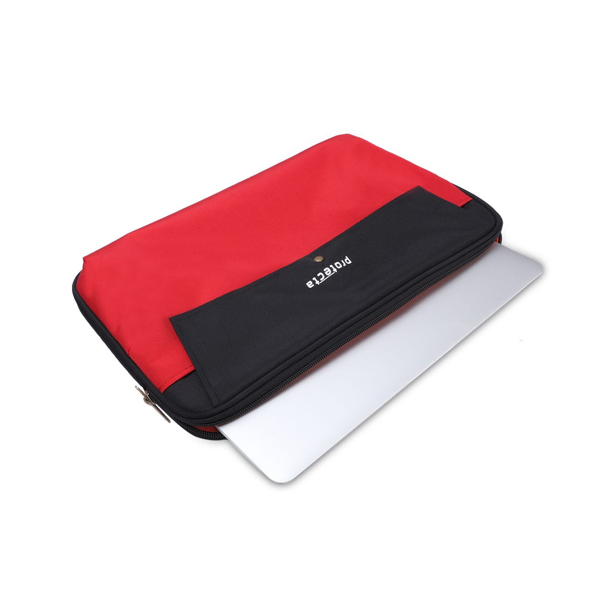 Black-Red | Protecta Perfect Timing MacBook Sleeve-5