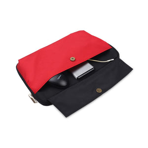 Black-Red | Protecta Perfect Timing MacBook Sleeve-6