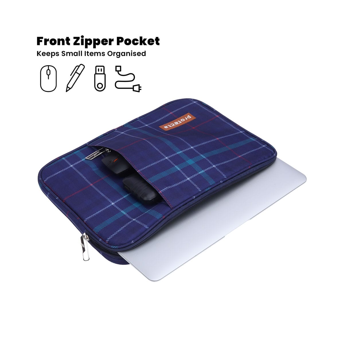 Plaid Print|Phoenix Laptop Sleeve 