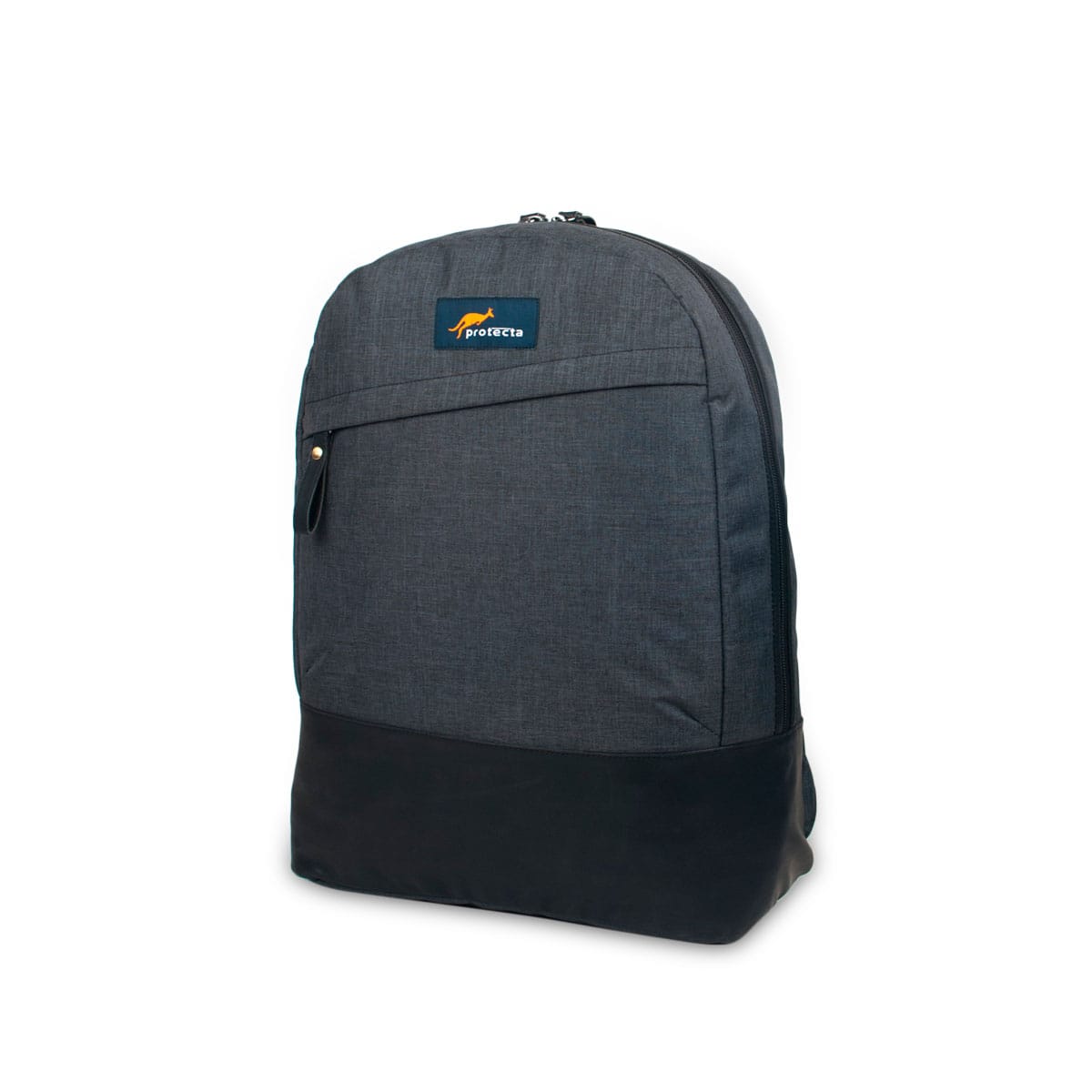 Black-Abbey Grey, Protecta Private Access Casual Backpack-2