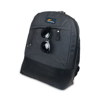 Black-Abbey Grey, Protecta Private Access Casual Backpack-6