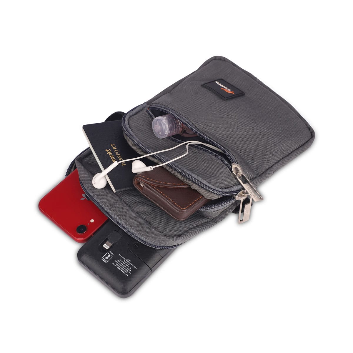 Grey | Protecta Proceed Unisex Sling Bag-4