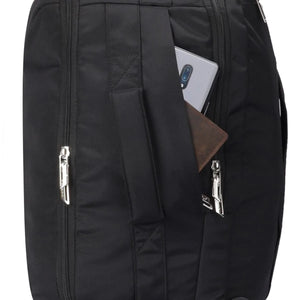Black | Protecta Proposed Merger Convertible Office Trave Laptop Backpack-7