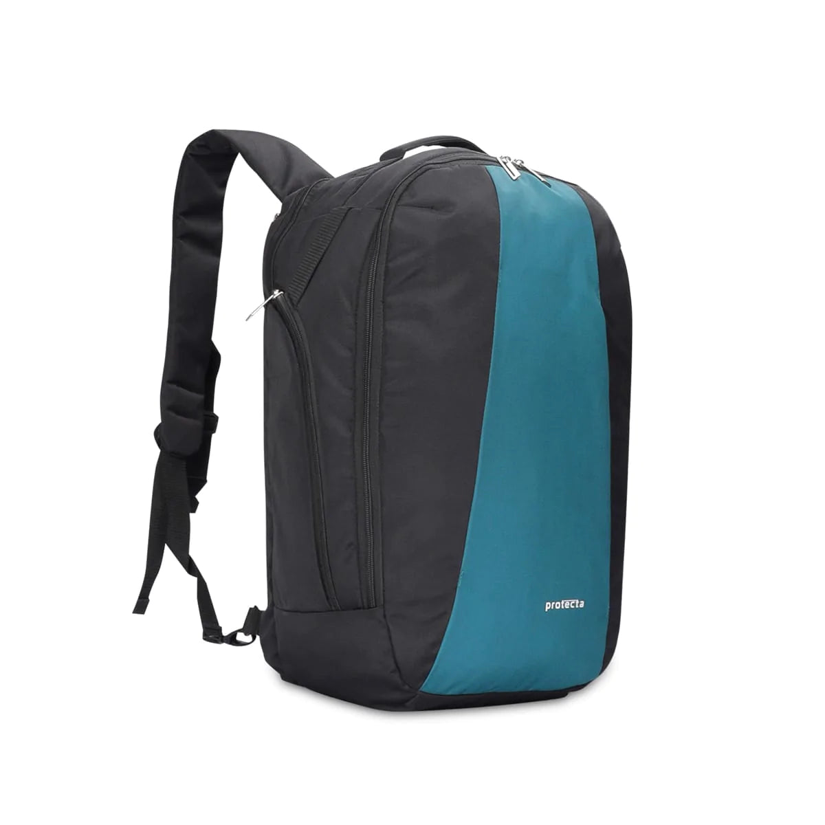 Black-Green | Protecta Proposed Merger Convertible Office Trave Laptop Backpack-Main