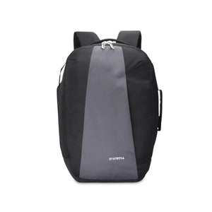 Black-Grey | Protecta Proposed Merger Convertible Office Trave Laptop Backpack-Main