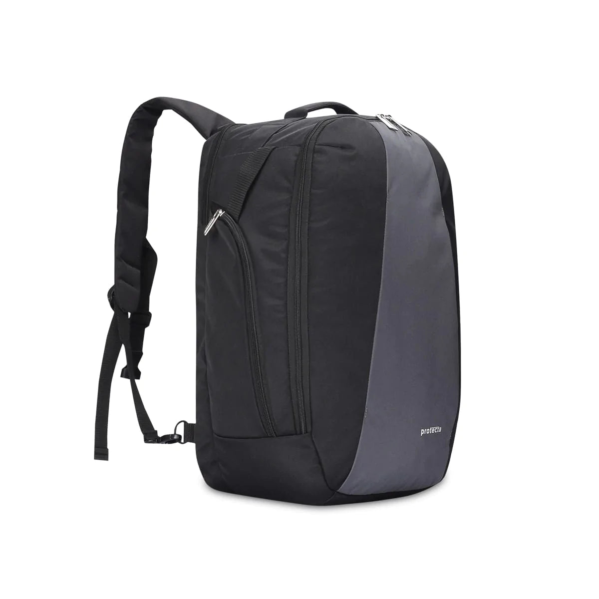 Black-Grey | Protecta Proposed Merger Convertible Office Trave Laptop Backpack-Main