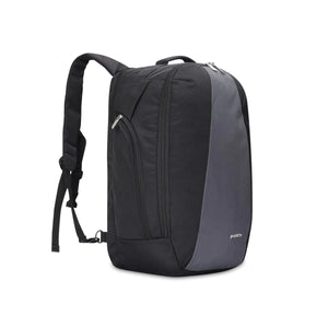 Black-Grey | Protecta Proposed Merger Convertible Office Trave Laptop Backpack-1