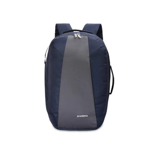 Navy-Grey | Protecta Proposed Merger Convertible Office Trave Laptop Backpack-Main