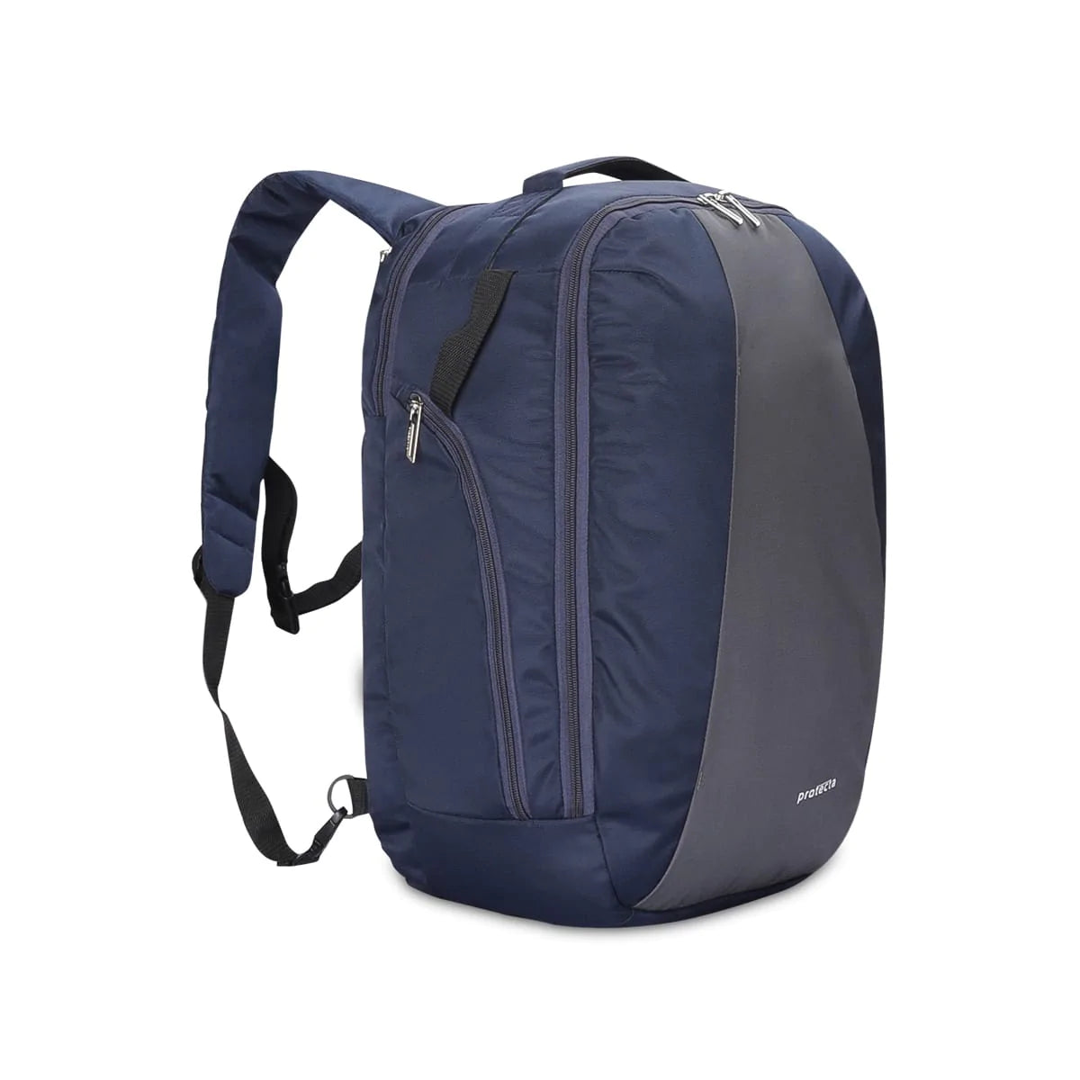 Navy-Grey | Protecta Proposed Merger Convertible Office Trave Laptop Backpack-Main