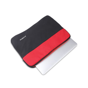 Black-Red | Protecta Puro MacBook Sleeve-4