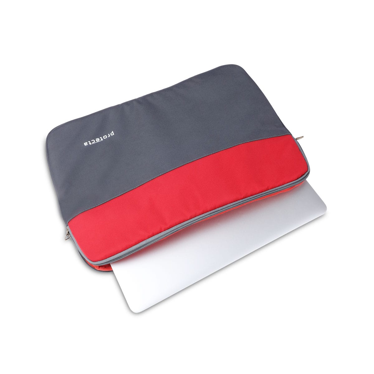 Grey-Red, Puro Laptop Sleeve-4