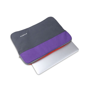 Grey-Violet, Puro Laptop Sleeve-4