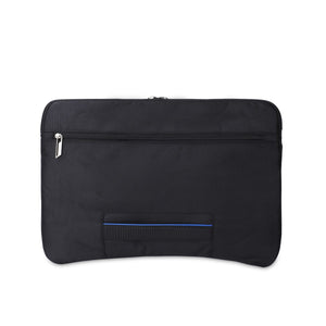 Black-Blue, Rays Laptop Sleeve-4