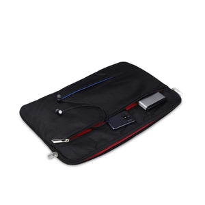 Black-Blue, Rays Laptop Sleeve-5