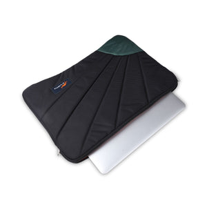 Black-Sea-Green, Rays Laptop Sleeve-3