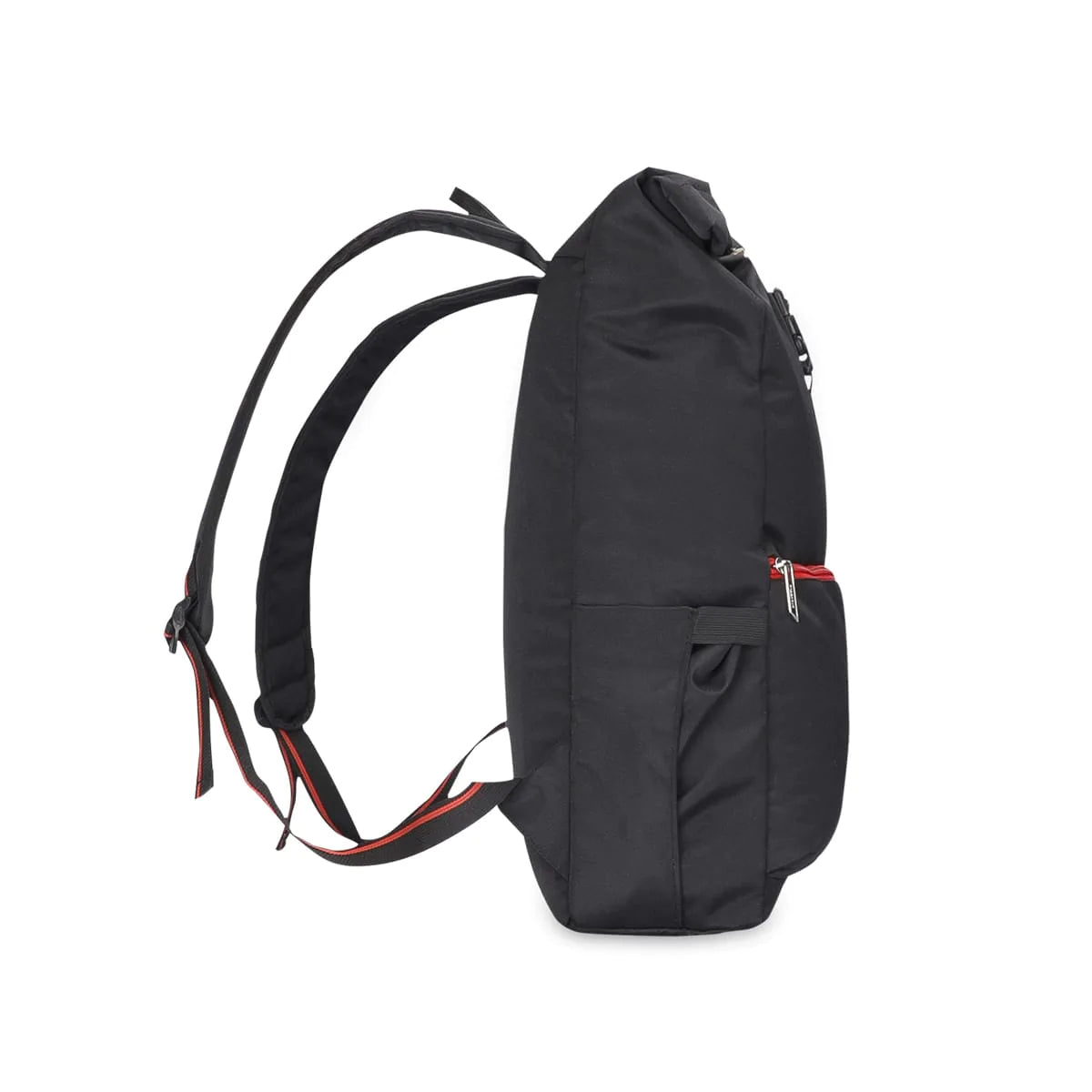 Black-Red | Protecta Reload Roll Top Laptop Bag- 2